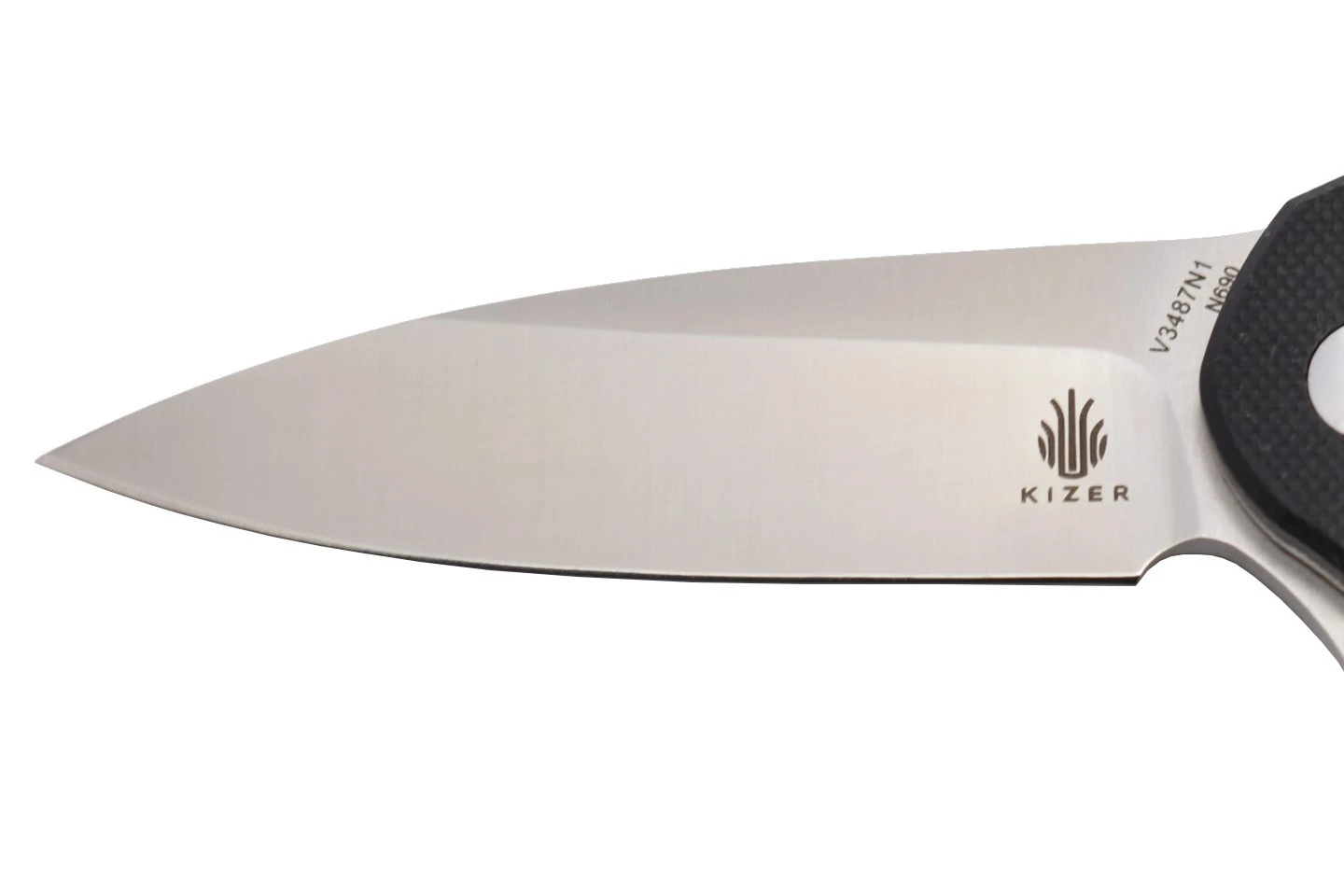 Kizer V3487N1 Barbosa Par Mikkel Willumsen Lame Acier N690 Manche G10 Noir 7 Kizer V3487N1 Barbosa Par Mikkel Willumsen Lame Acier N690 Manche G10 Noir – Image 5