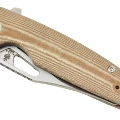 Kizer V3557N1 Horn Lame Acier N690 Manche Micarta Par Azo -Kansept shop V3557N1 4.jpg 1440x960 1