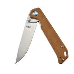 Kizer V4458A4 Begleiter Vanguard Couteau Lame En VG10 Et Manche En G10 Marron -Kansept shop V4458A4 8.jpg 1440x960 1