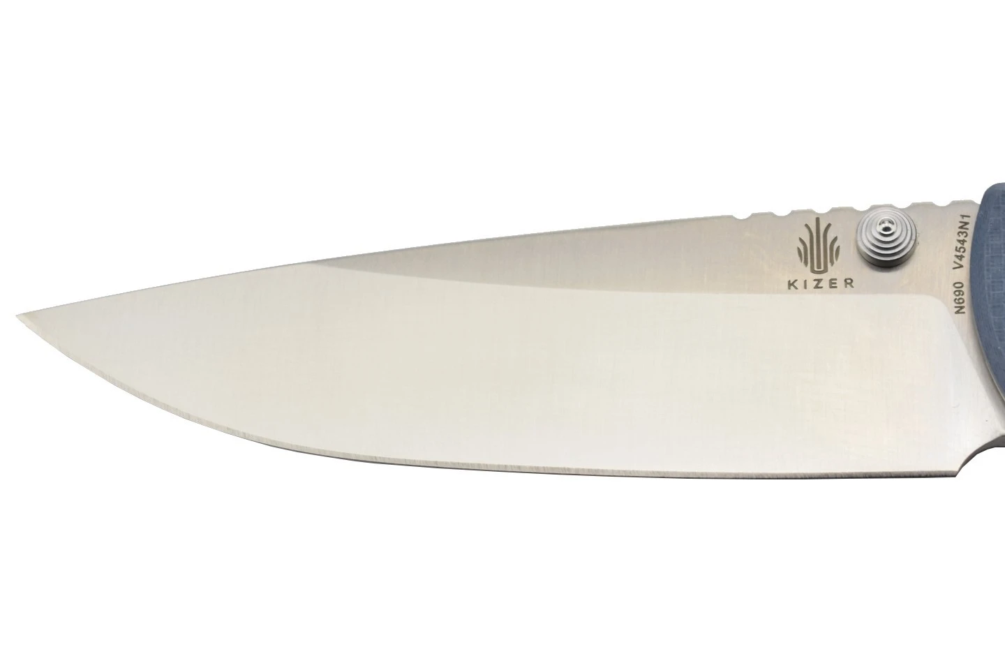 Kizer V4543N1 Justice - Lame Acier N690 Manche G10 Bleu 9 Kizer V4543N1 Justice - Lame Acier N690 Manche G10 Bleu – Image 7