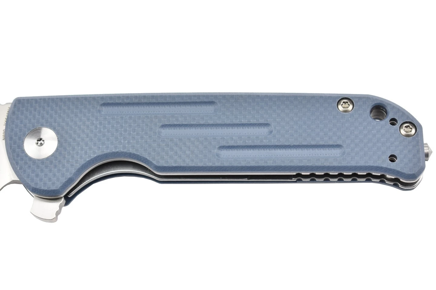 Kizer V4543N1 Justice - Lame Acier N690 Manche G10 Bleu 8 Kizer V4543N1 Justice - Lame Acier N690 Manche G10 Bleu – Image 6