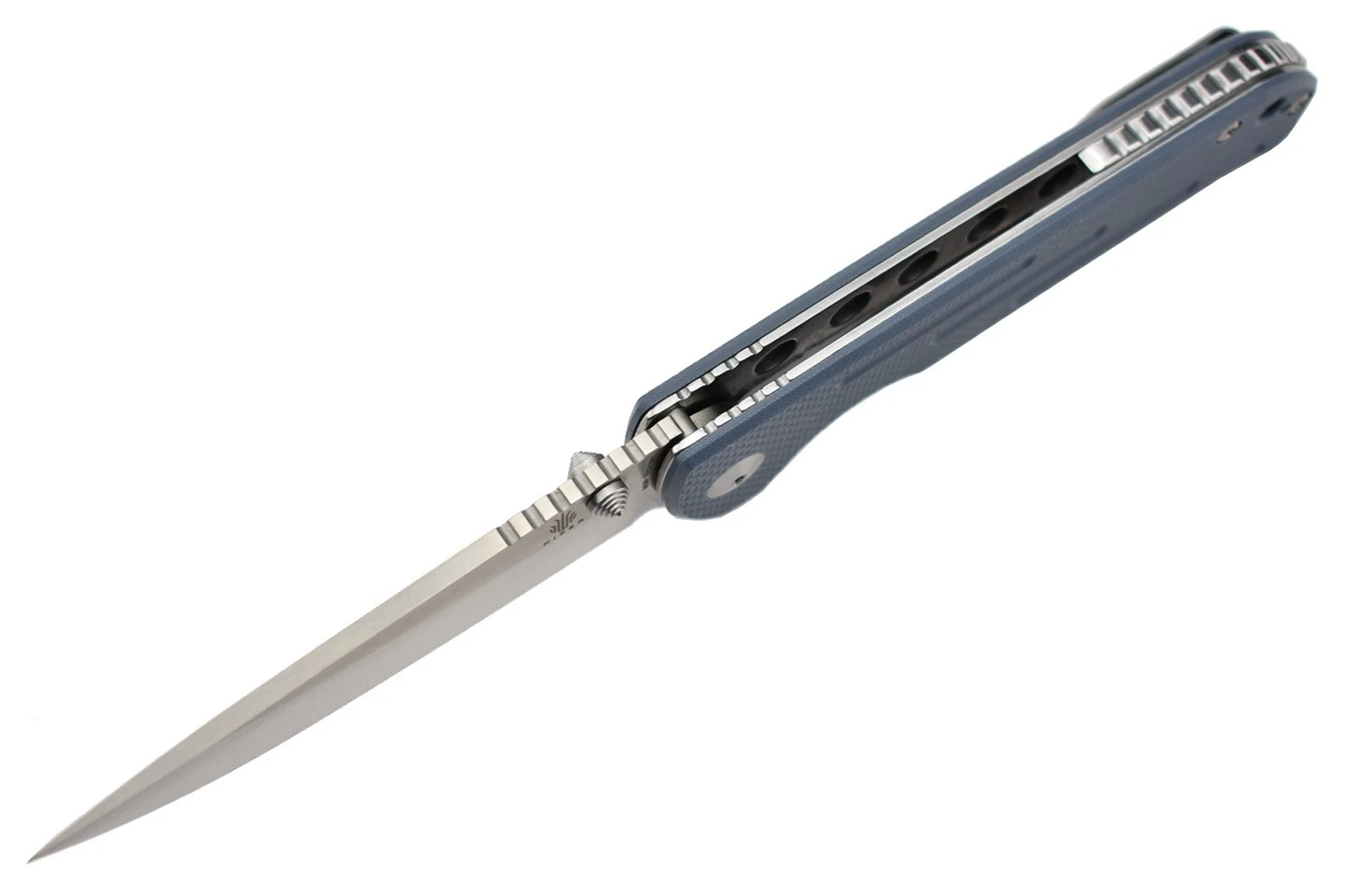 Kizer V4543N1 Justice - Lame Acier N690 Manche G10 Bleu 7 Kizer V4543N1 Justice - Lame Acier N690 Manche G10 Bleu – Image 5