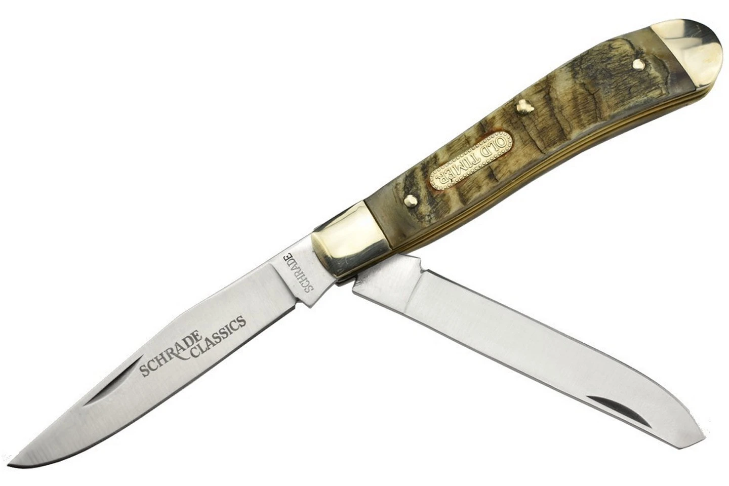 Schrade 127OT Old Timer Couteau De Poche Pliant à Deux Lames 3 Schrade 127OT Old Timer Couteau De Poche Pliant à Deux Lames