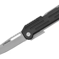 Camillus 19651 POCKER BLOCK Lame Acier 420 Et Manche G10 Noir