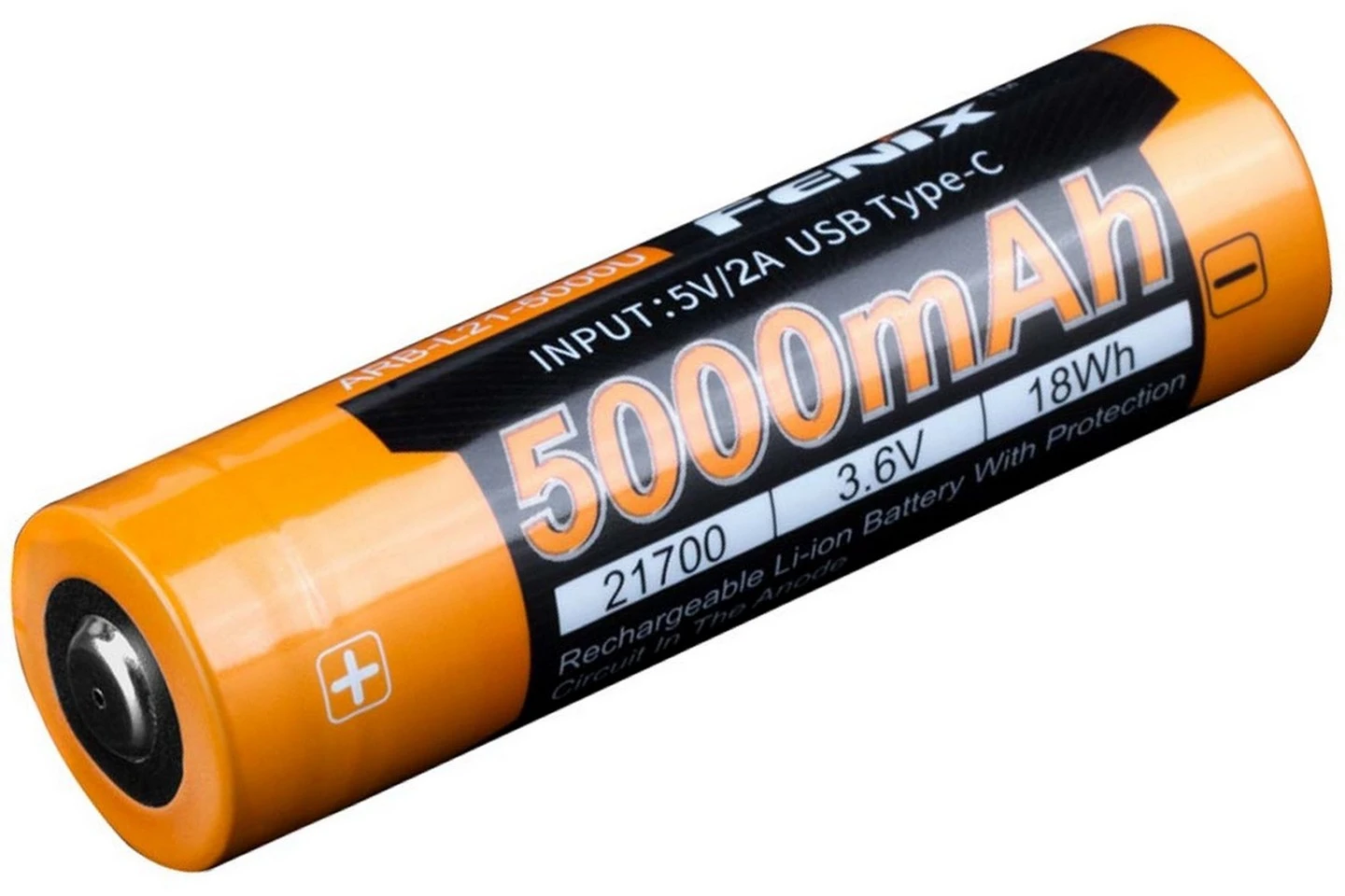 Fenix Batterie ARB-L21-5000U Li-ion 21700 5000mAh 3 Fenix Batterie ARB-L21-5000U Li-ion 21700 5000mAh