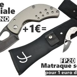 Fred Perrin Offre Promotionnelle FPNANO Titane Avec Matraque Souple FP20 Pour 1 Euro De Plus