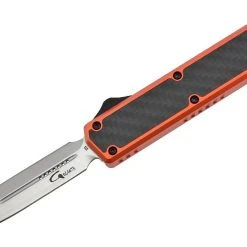 Golgoth G11B5 Orange. Couteau Automatique OTF Double Action