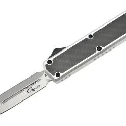 Golgoth G11B6 Silver. Couteau Automatique OTF Double Action