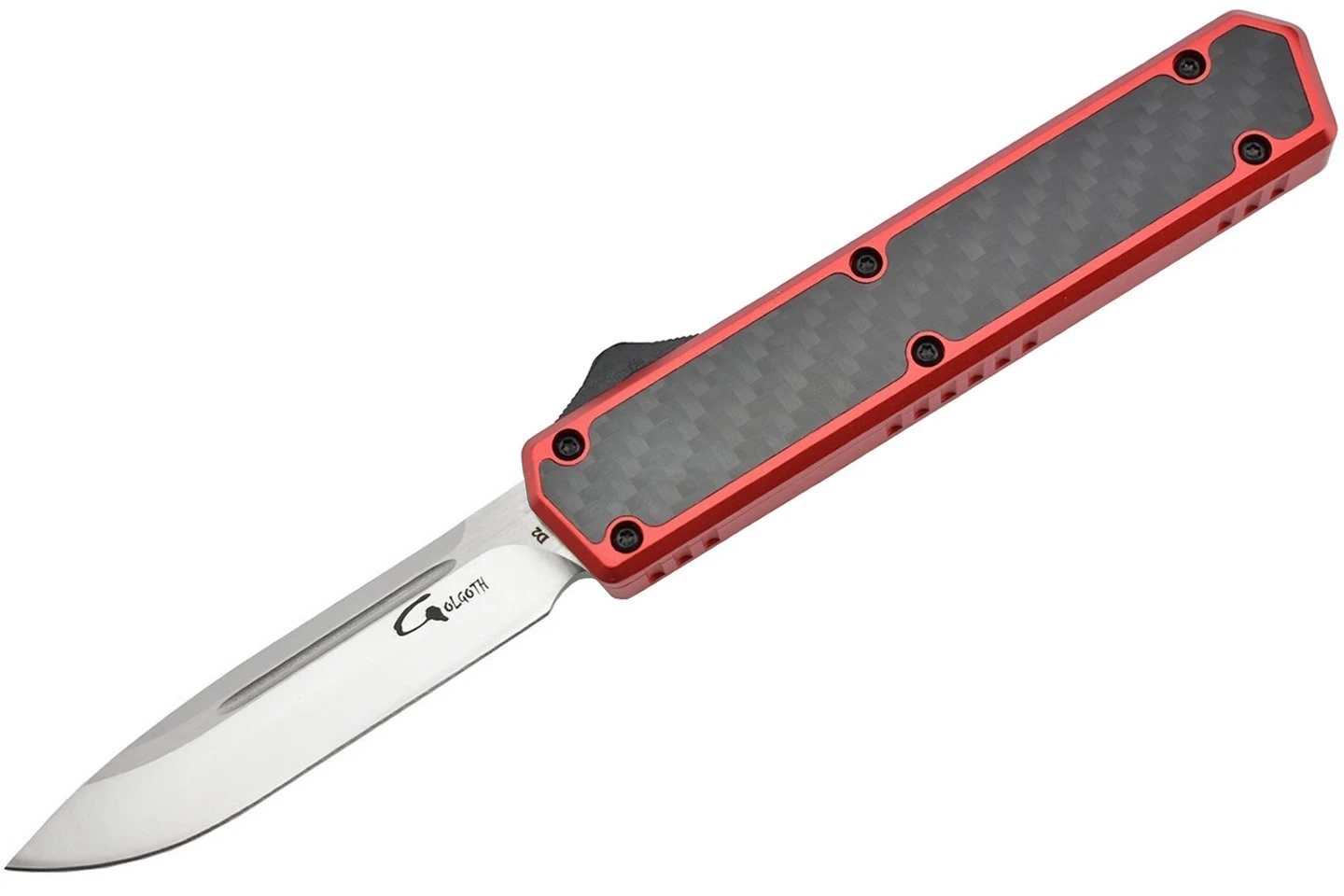 Golgoth G11C3 Rouge. Couteau Automatique OTF Double Action 3 Golgoth G11C3 Rouge. Couteau Automatique OTF Double Action