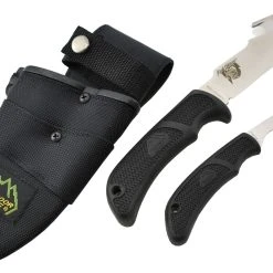 Outdoor Edge Kodi-Combo 2 Couteaux Lame Acier AUS-8 Manche Kraton