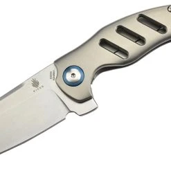 Kizer Ki3488A1 C01C Mini Sheepdog Lame Acier S35VN Et Manche Titane Gris