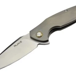 Ruike M105-TZ Couteau Lame Acier N690 Manche Titane TC4