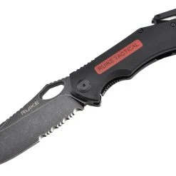 Ruike M195-B Tactical Rescue Lame Semi Dentelée Acier D2 Manche G10