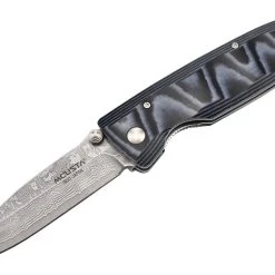 Mcusta MC-10D - Lame Damas - Manche Micarta Bleu