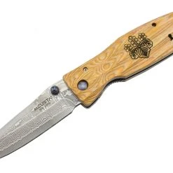 Mcusta MC-182D Sengoku Damas Pakka Wood Jaune
