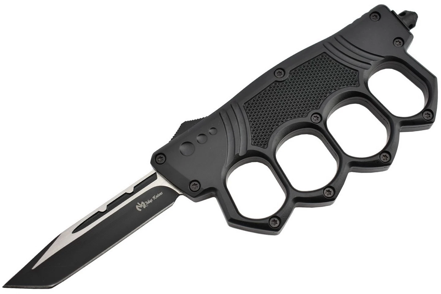 Maxknives MKO14B1 Couteau Automatique Poing Américain Lame Acier Manche Zinc Aluminium 3 Maxknives MKO14B1 Couteau Automatique Poing Américain Lame Acier Manche Zinc Aluminium