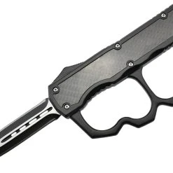 Maxknives MKO20 Couteau Automatique OTF Poing Américain Lame Acier Manche Aluminium
