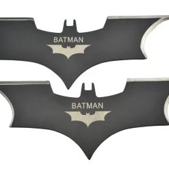 Maxknives NS139 Paire De Ninja Shuriken Batman 2 Branches Acier 420 Noir