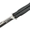 Maxknives P49 Couteau Papillon Lame Acier 3CR13 Manche Aluminium Anodisé Noir