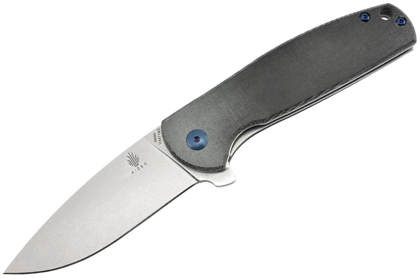 Kizer V3471N3 Gemini Par Ray Laconico Lame Acier N690 Et Manche Micarta 3 Kizer V3471N3 Gemini Par Ray Laconico Lame Acier N690 Et Manche Micarta