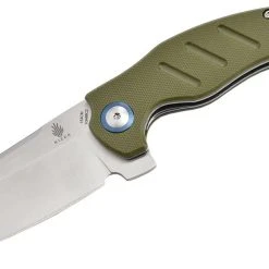 Kizer V3488C2 C01C Par Sheepdog Lame En Acier 154CM Et Manche En G10 Kaki