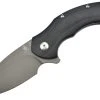 Kizer V4477N1 Vanguard Roach Couteau Lame Acier N690 Et Manche En G10 Noir