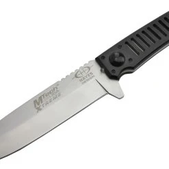 MTech Red-Eye - Couteau Fixe Avec LED Rouge Lame Acier 440C